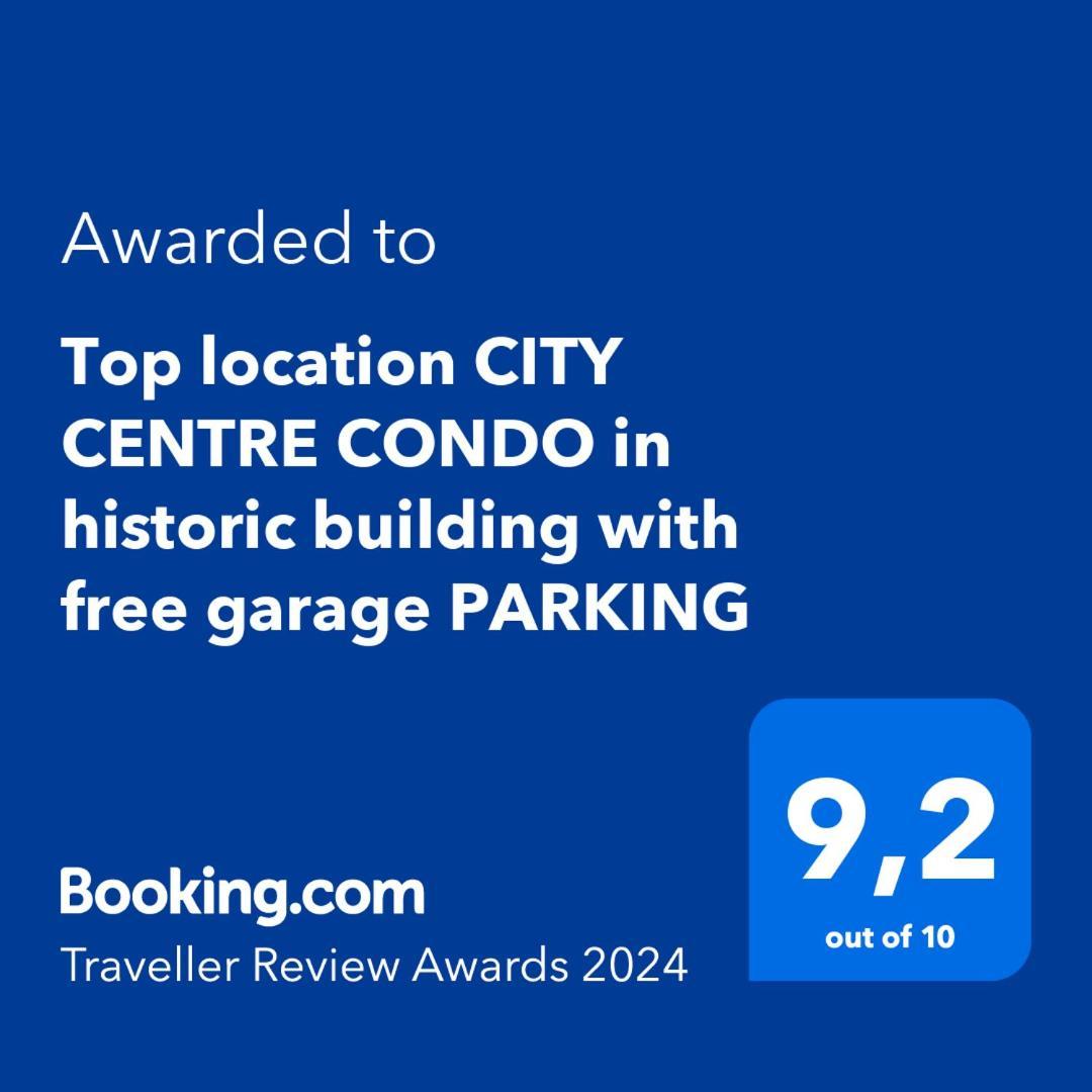 Top Location City Centre Condo In Historic Building With Free Garage Parking Ljubljana Ngoại thất bức ảnh